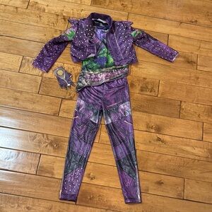 Disney Descendants Mal Costume Size 7-8